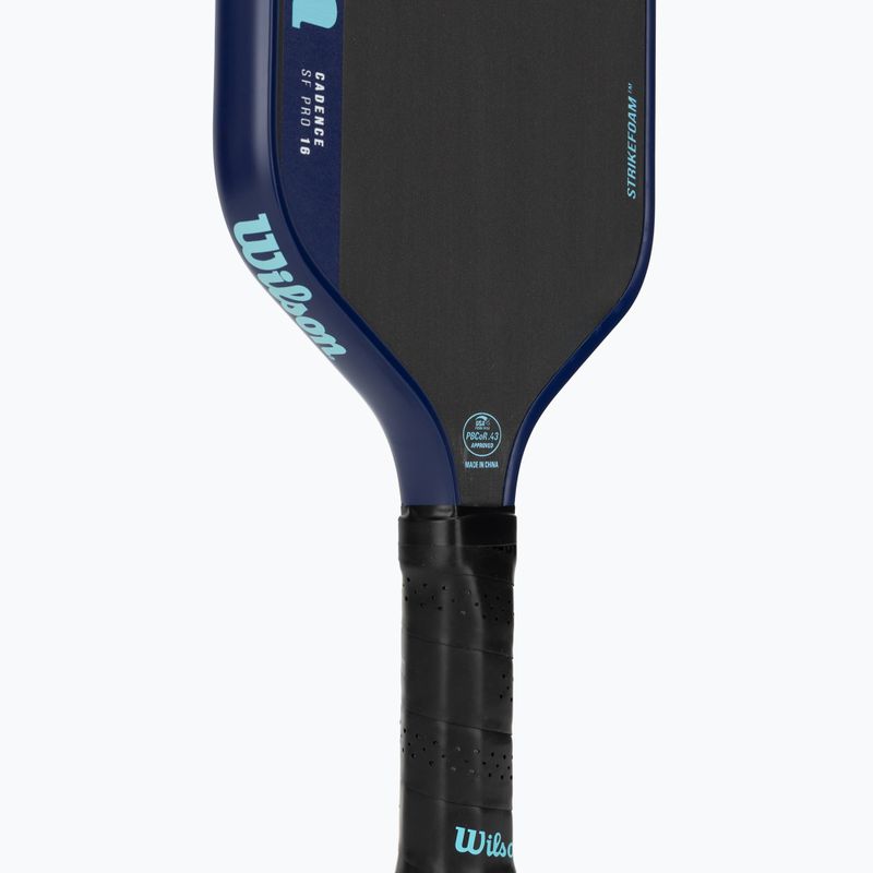 Pickleball ütő Wilson Cadence SF Pro 16 black/blue 4