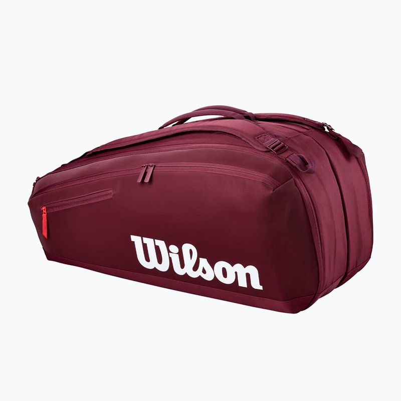 Tenisz táska Wilson Defyer Racket Bag 9Pk V1 red 2