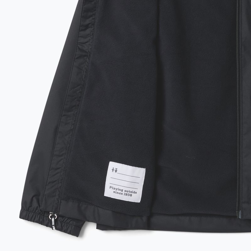 Gyermek esőkabát Columbia Rainy Trails III Fleece Lined black 3
