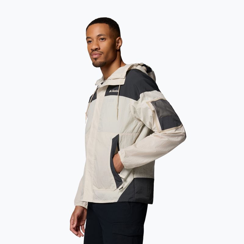 Férfi softshell dzseki Columbia Challenger II Windbreaker dark stone/shark 4