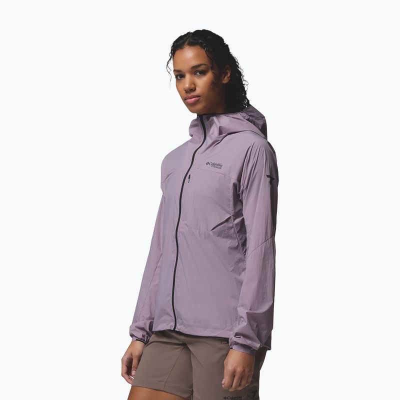 Női szélálló dzseki Columbia Khyex Pro Wind shale purple 4