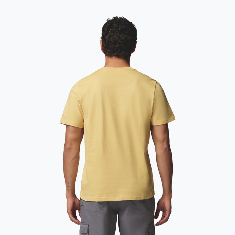 Férfi póló Columbia CSC Basic Logo Tee sand dune/gem columbia 3