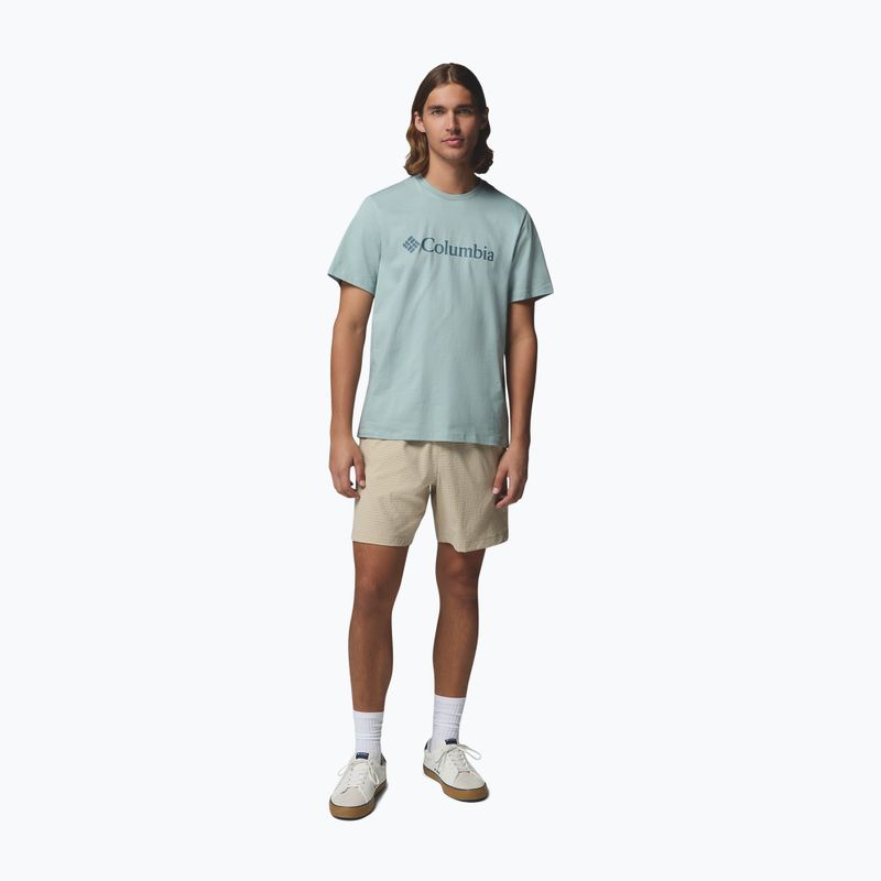 Férfi póló Columbia CSC Basic Logo Tee crushed blue/gem columbia 2