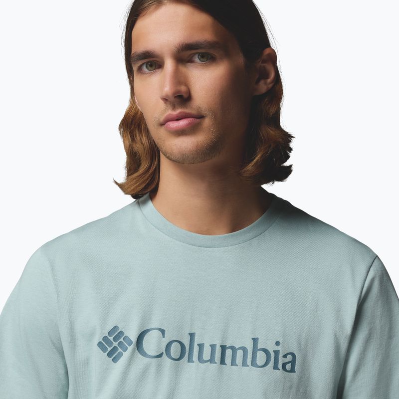 Férfi póló Columbia CSC Basic Logo Tee crushed blue/gem columbia 5