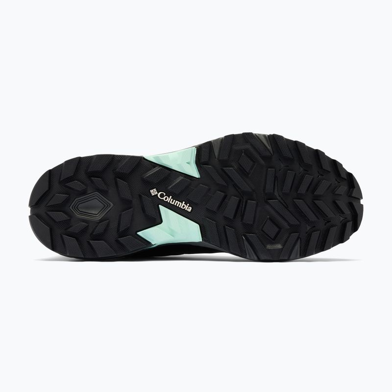 Női túrabakancs Columbia Tellurix Peak Waterproof black/sea ice 8