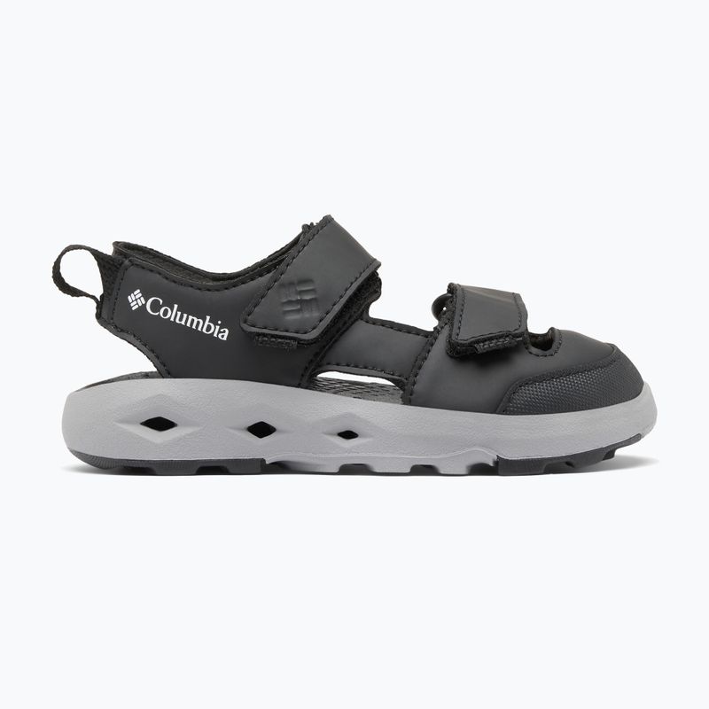 Gyermek szandálok Columbia Techsun Adventure PT black/white 2