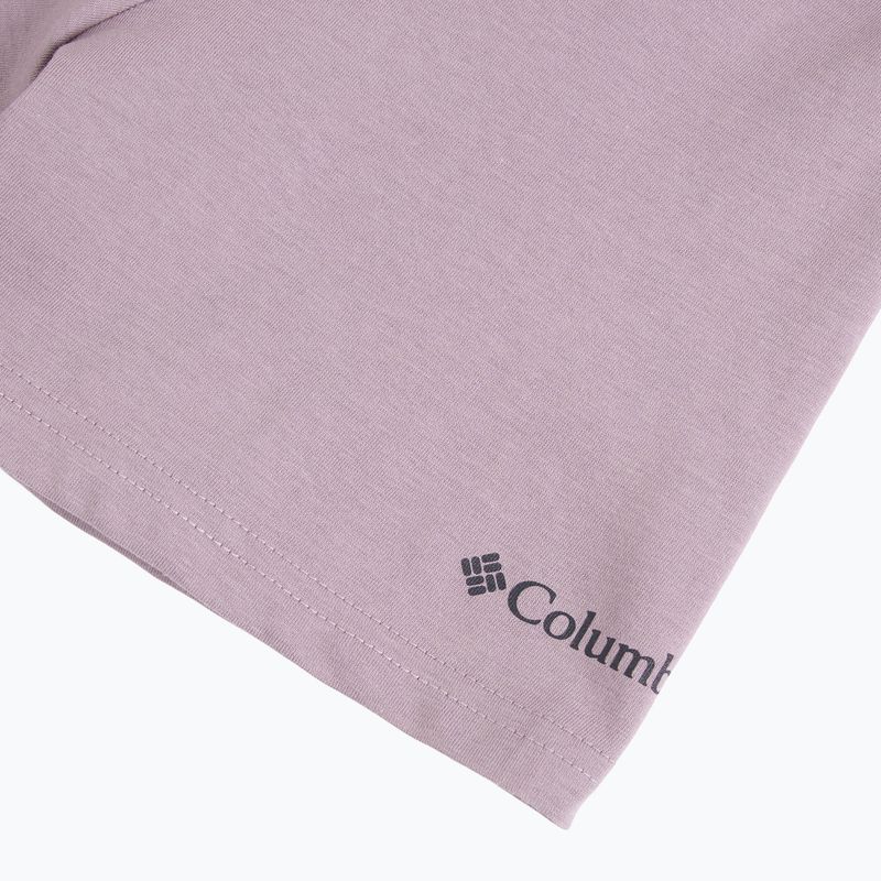 Férfi póló Columbia CSC Seasonal Graphic shale purple/heavenly stacked gem 4