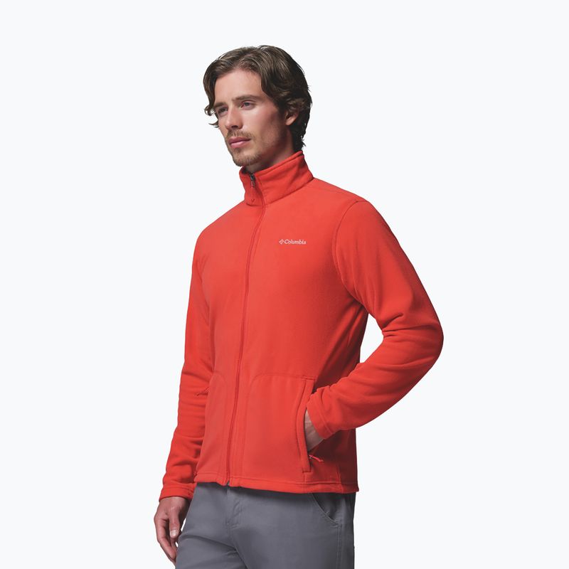Férfi polár pulóver Columbia Fast Trek Light Full Zip Fleece super sonic 4