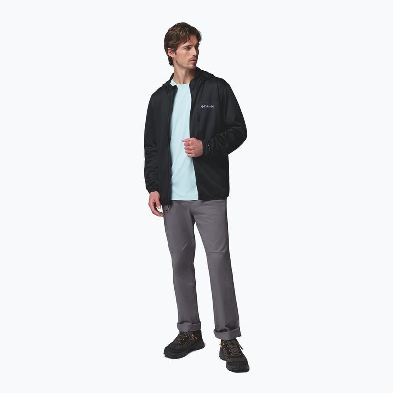 Férfi túrafelső Columbia Tall Heights Hdd Grid Fleece Full Zip black 2
