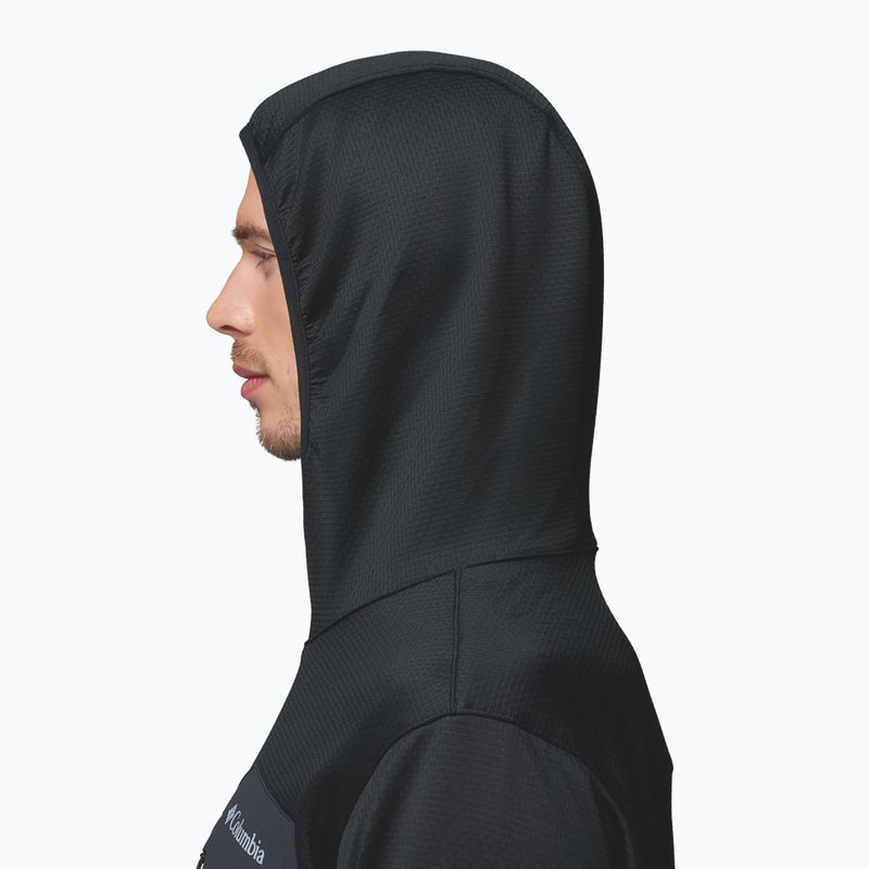 Férfi túrafelső Columbia Tall Heights Hdd Grid Fleece Full Zip black 6