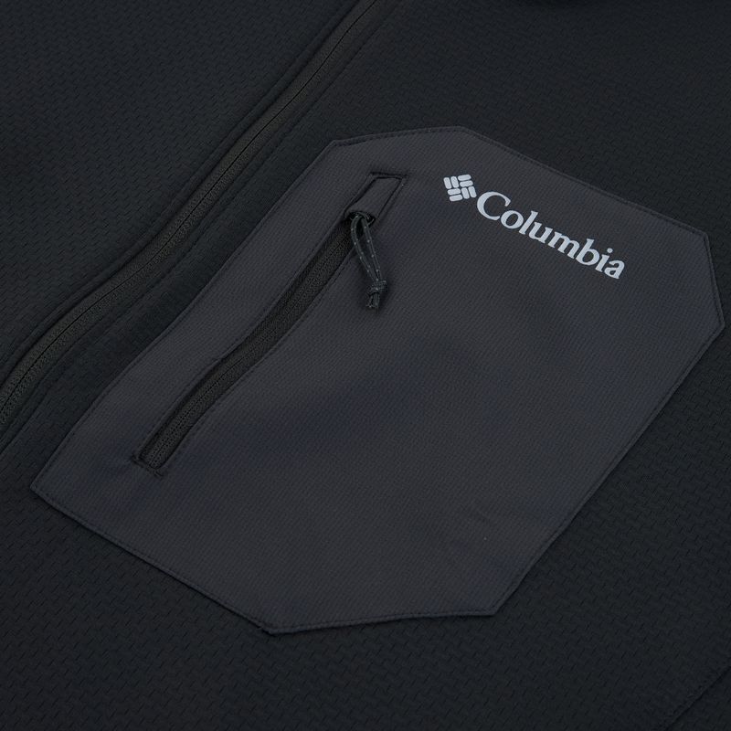 Férfi túrafelső Columbia Tall Heights Hdd Grid Fleece Full Zip black 3