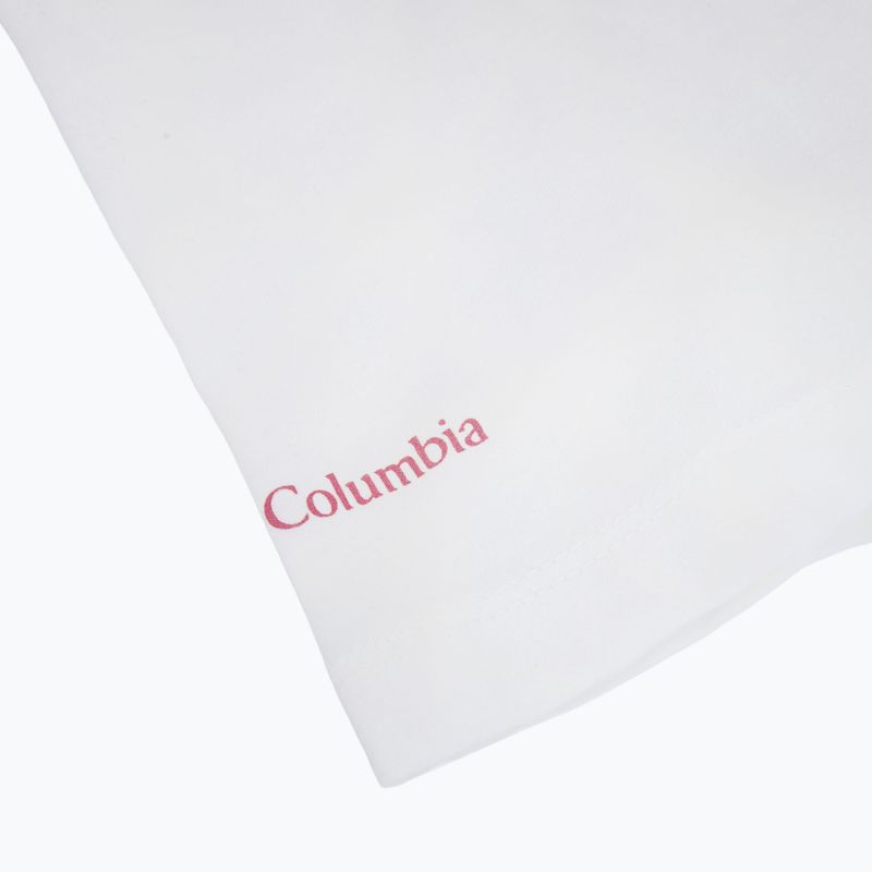 Női póló Columbia Ruby Springs Graphic Fitted white/brandrise 4