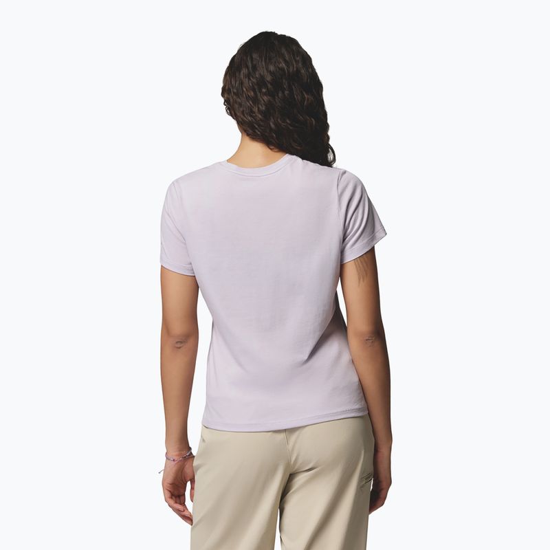 Női póló Columbia Ruby Springs Graphic Fitted lavender pearl/brandrise 3
