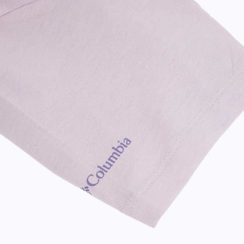 Női póló Columbia Ruby Springs Graphic Fitted lavender pearl/brandrise 4