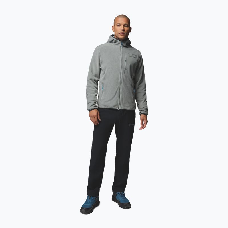 Férfi polár pulóver Columbia Pacific Arch 200 Hooded FZ Fleece Sedona Sage 2