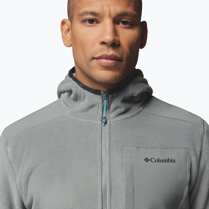 Férfi polár pulóver Columbia Pacific Arch 200 Hooded FZ Fleece Sedona Sage 6