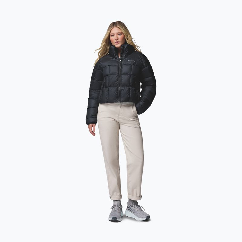 Női bélelt kabát Columbia Puffect III Cropped black 2