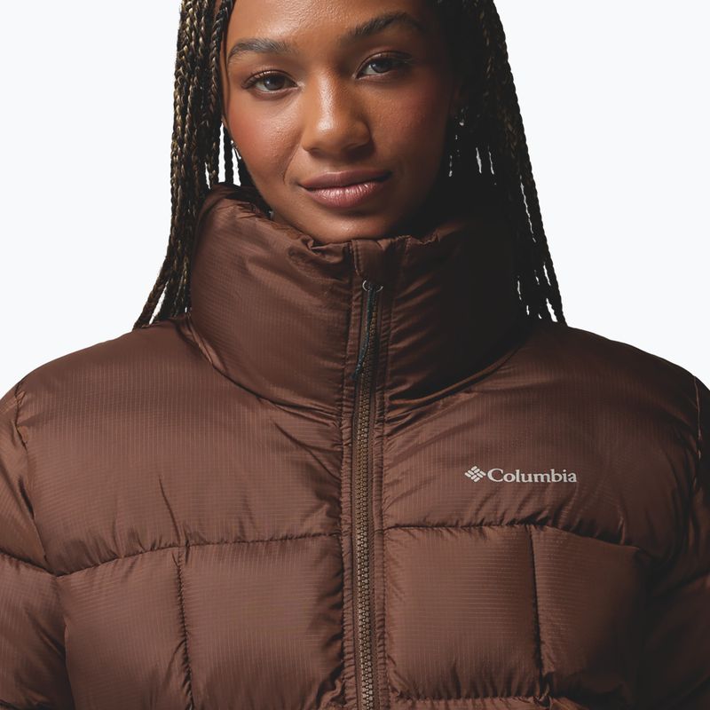 Női bélelt kabát Columbia Puffect III Cropped tobacco 6