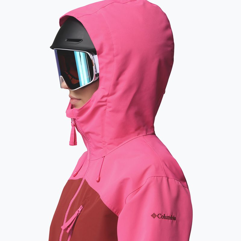 Női snowboarddzseki Columbia Coreshot Anorak red oxide/nico 6