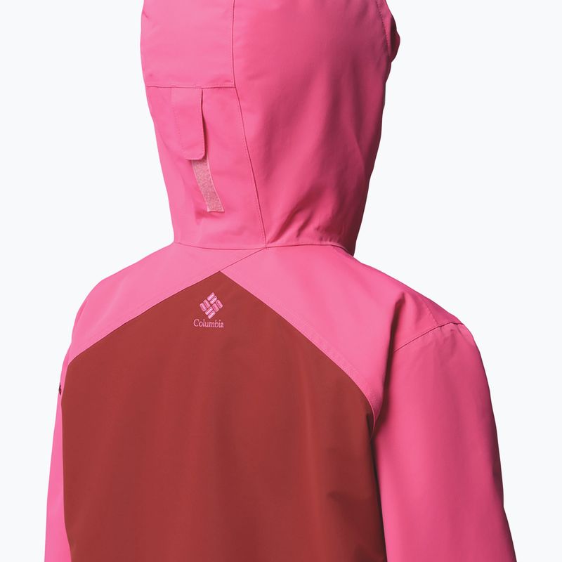 Női snowboarddzseki Columbia Coreshot Anorak red oxide/nico 7