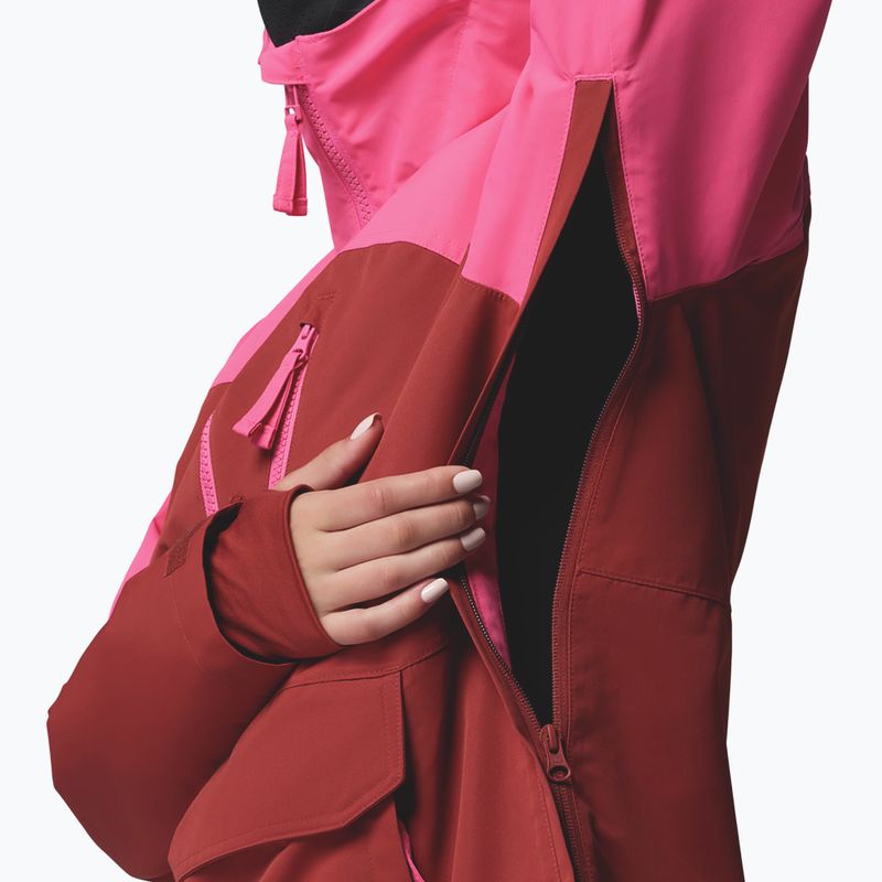 Női snowboarddzseki Columbia Coreshot Anorak red oxide/nico 9