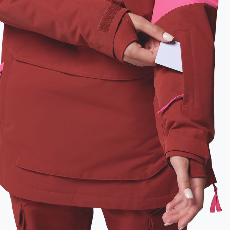Női snowboarddzseki Columbia Coreshot Anorak red oxide/nico 10