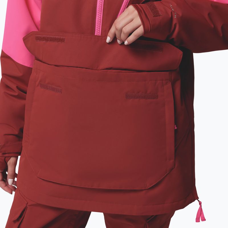 Női snowboarddzseki Columbia Coreshot Anorak red oxide/nico 12