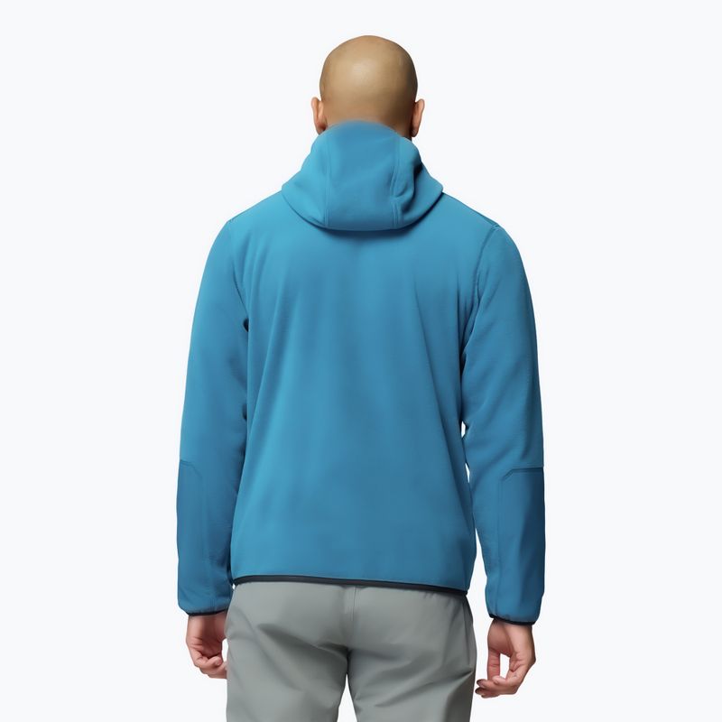 Férfi polár pulóver Columbia Pacific Arch 200 Hooded FZ Fleece Phoenix Blue 3