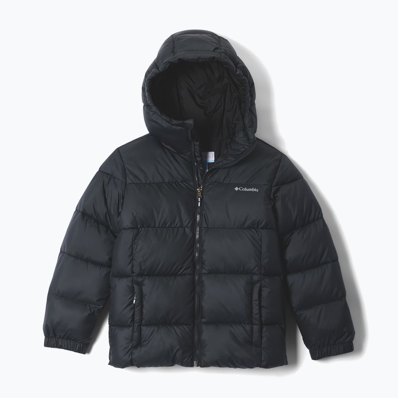 Gyerek bélelt kabát Columbia Puffect Hooded Black