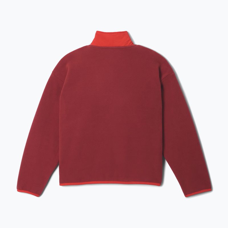 Gyerek polár pulóver Columbia Sequoia Grove Full Zip Fleece red oxide/super sonic 2