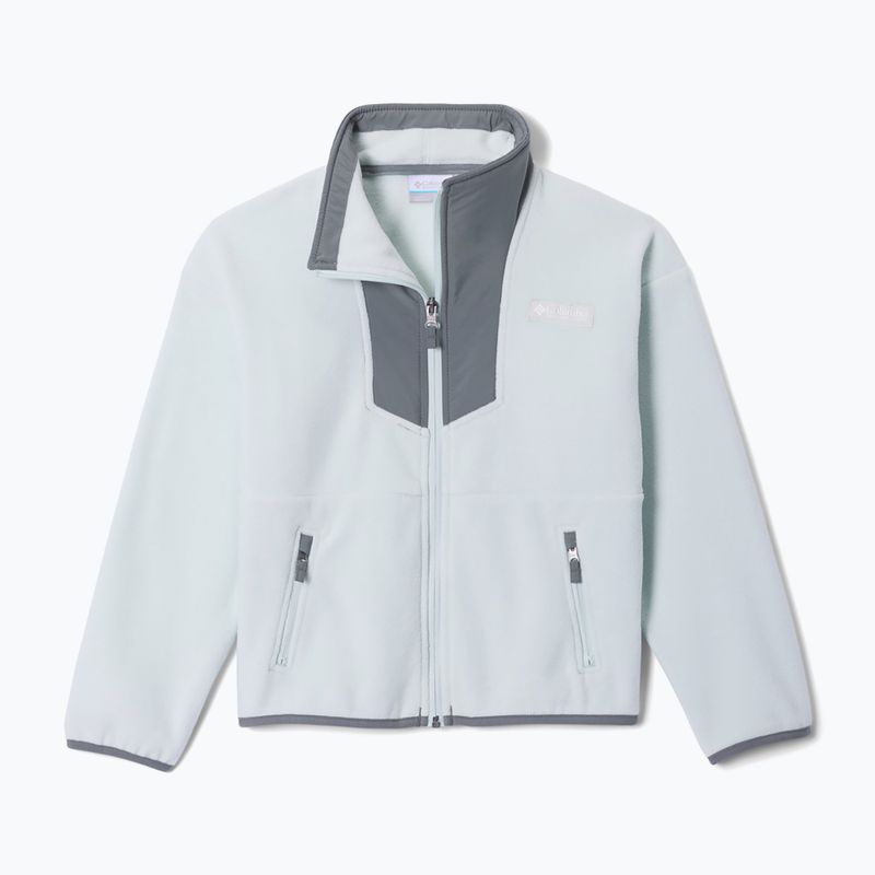 Gyerek polár pulóver Columbia Sequoia Grove Full Zip Fleece tea light/sedona sage