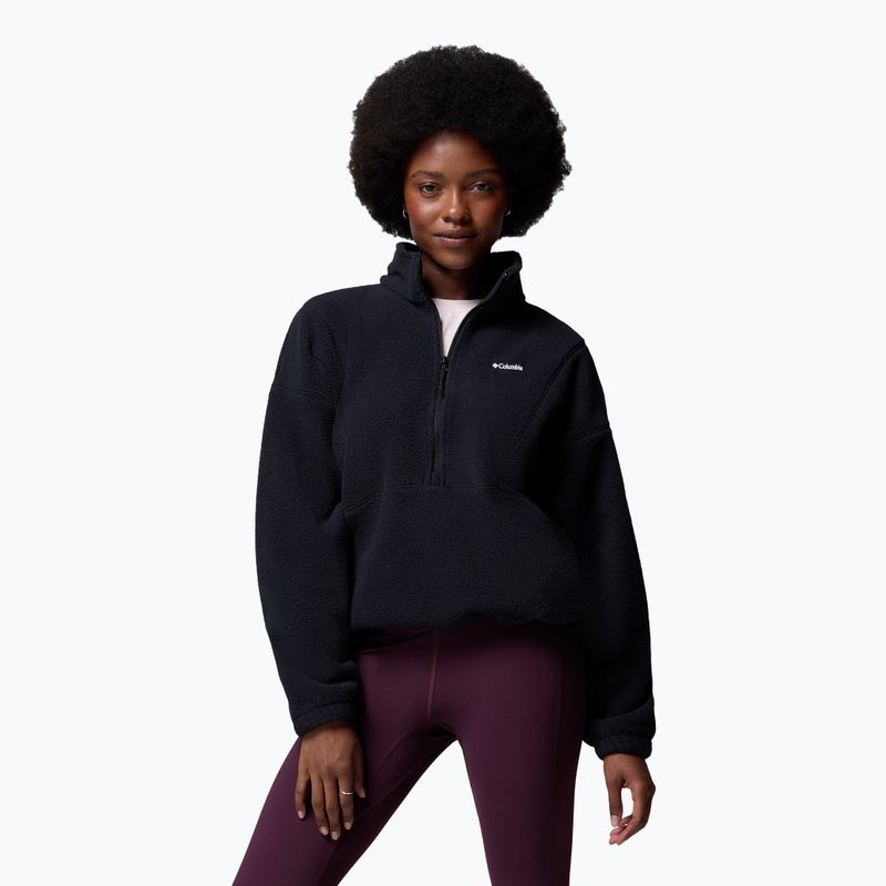 Női polár pulóver Columbia Timber Meadow MTR Fleece HZ black