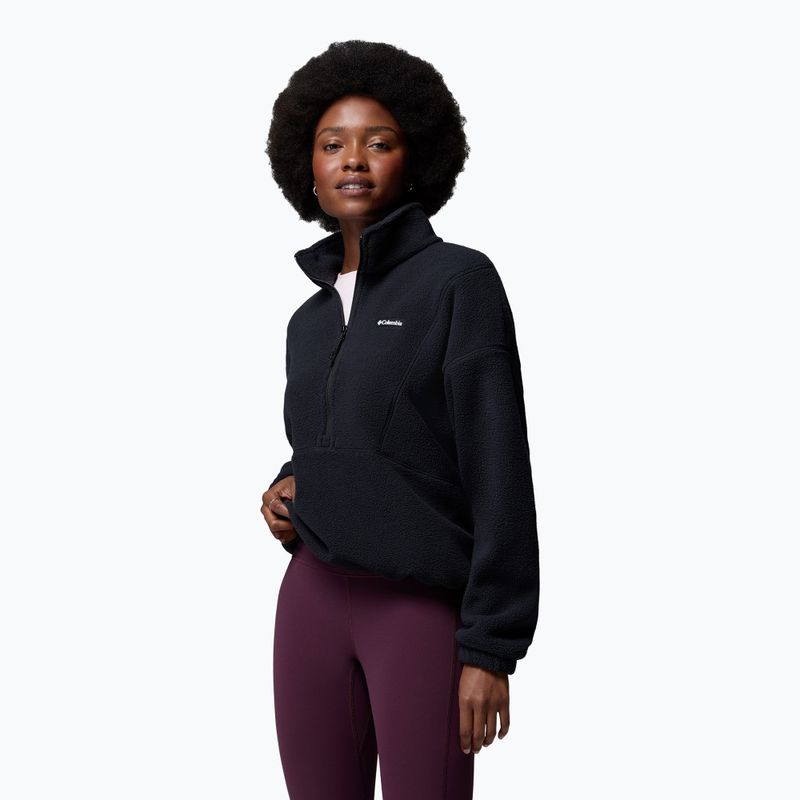 Női polár pulóver Columbia Timber Meadow MTR Fleece HZ black 4