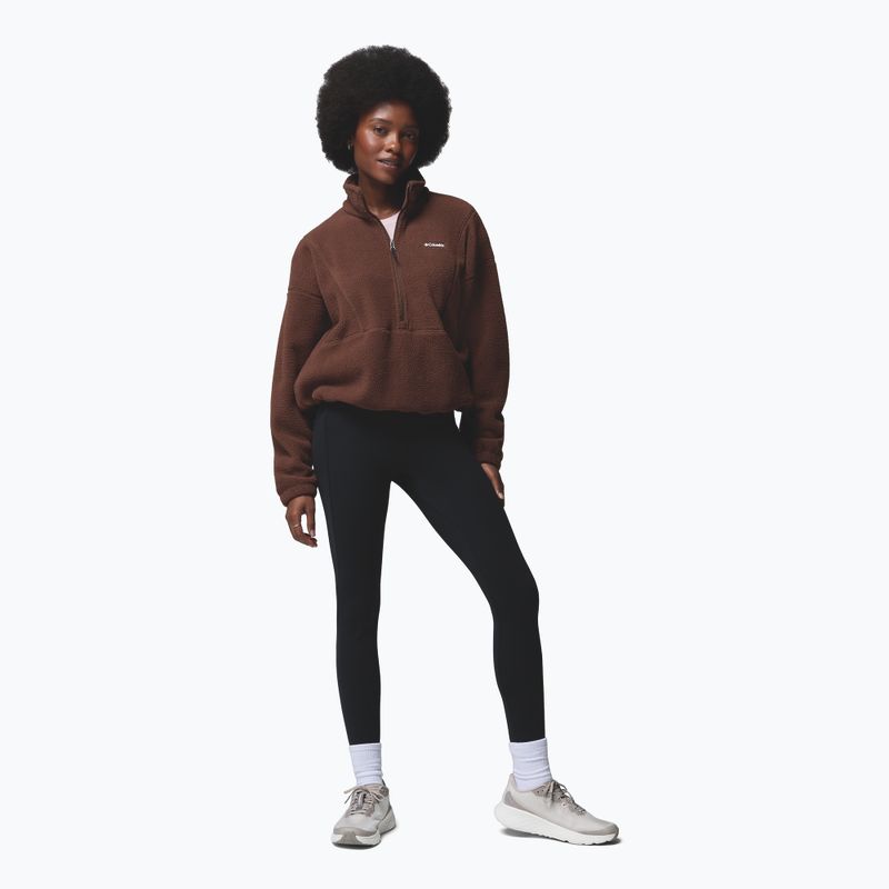 Női polár pulóver Columbia Timber Meadow MTR Fleece HZ tobacco 2