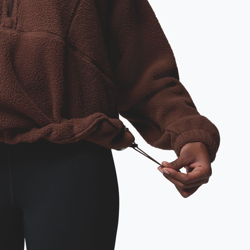 Női polár pulóver Columbia Timber Meadow MTR Fleece HZ tobacco 6