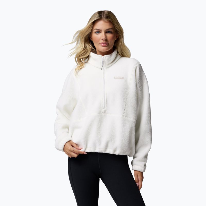 Női polár pulóver Columbia Timber Meadow MTR Fleece HZ sea salt