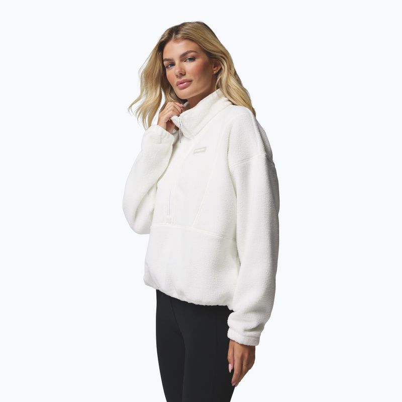 Női polár pulóver Columbia Timber Meadow MTR Fleece HZ sea salt 4