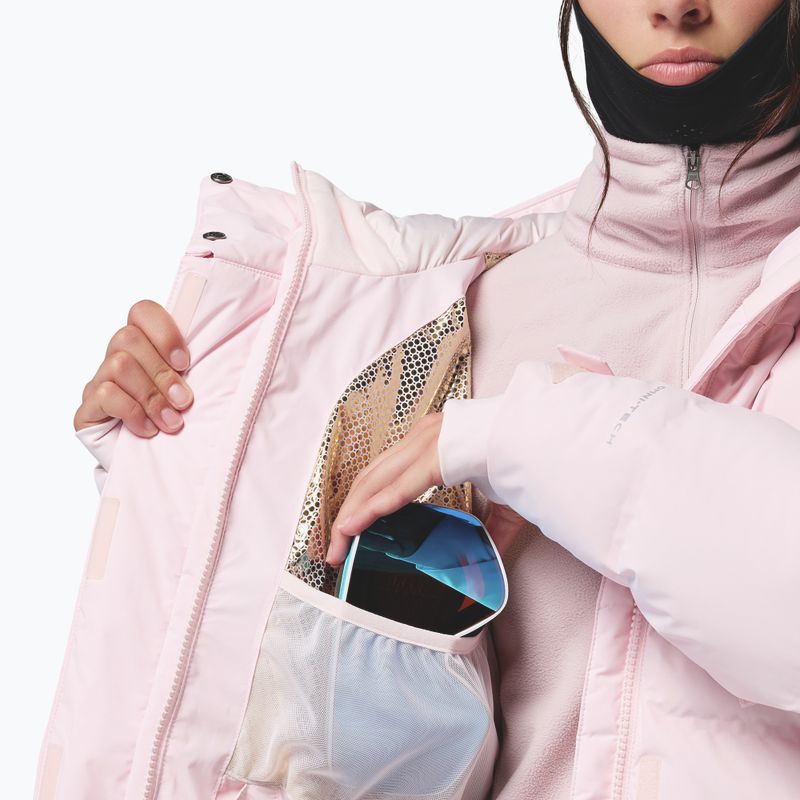 Női síkabát Columbia Roffe Ridge Down Heat Seal powder pink 13
