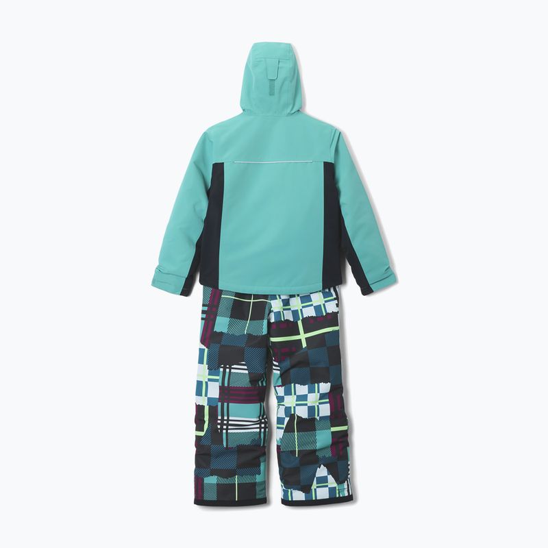 Gyermek síruha szett Columbia Buga IV Set teal/black 2
