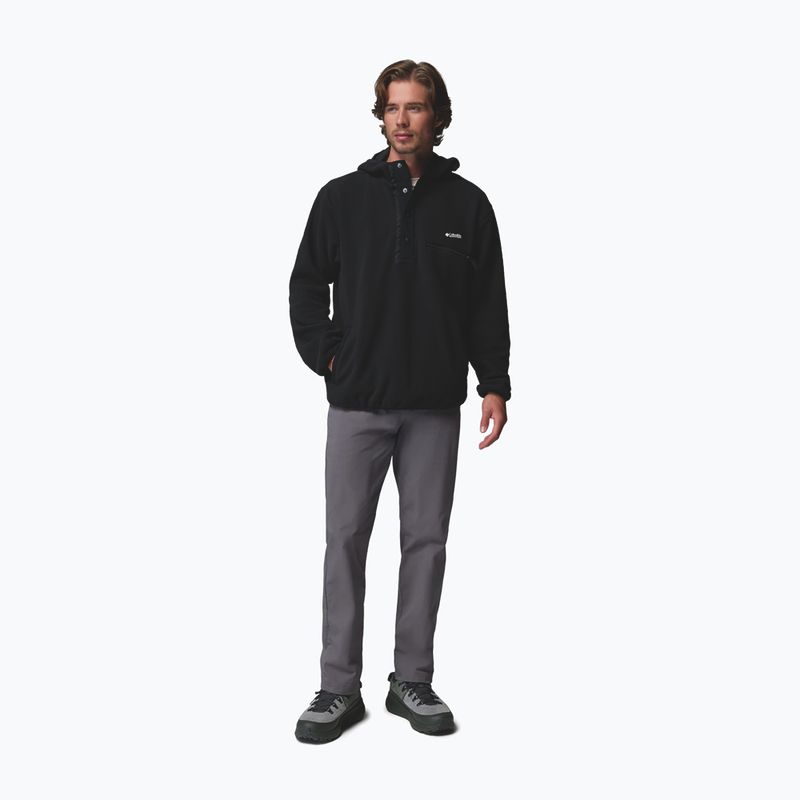 Férfi polár pulóver Columbia Helvetia II Hoodie Black 2