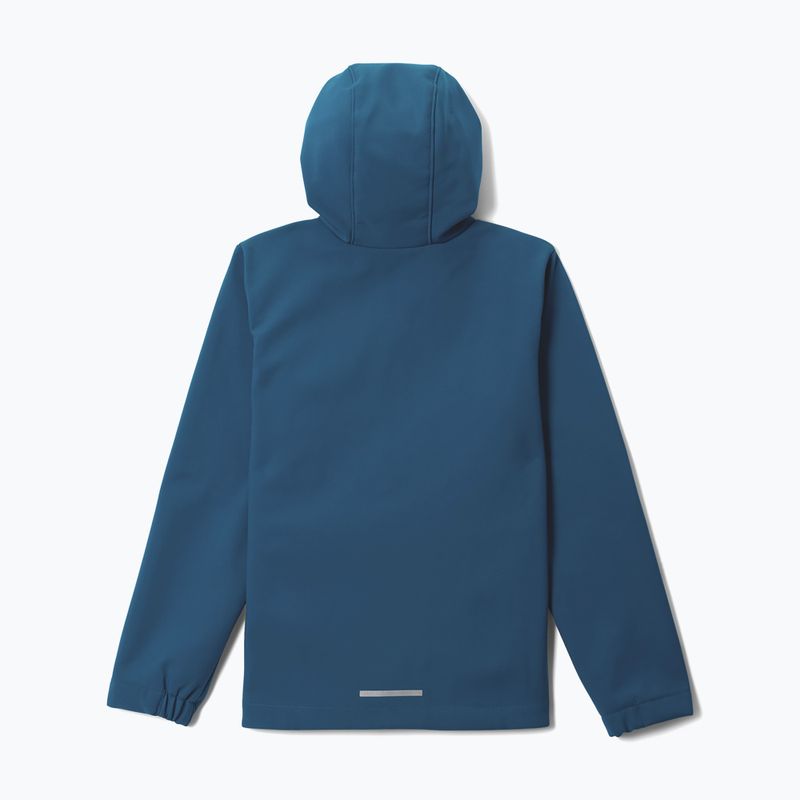 Gyerek softshell dzseki Columbia Ascender Hooded Softshell phoenix blue 2