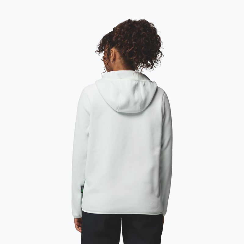 Női polár pulóver Columbia Pacific Arch 200 Hooded Full Zip Fleece tea light 3
