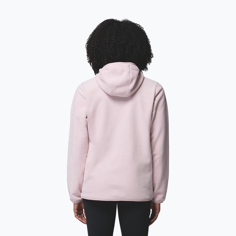 Női polár pulóver Columbia Pacific Arch 200 Hooded Full Zip Fleece mineral pink 3
