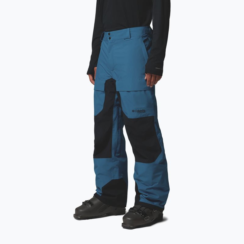 Férfi snowboardnadrág Columbia Winter District phoenix blue/black 4