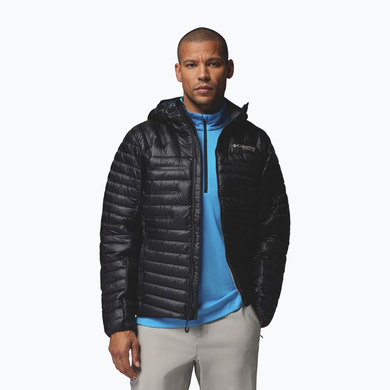Férfi pehelykabát Columbia Endevour Mountain Down Hooded black 4