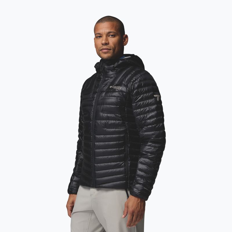 Férfi pehelykabát Columbia Endevour Mountain Down Hooded black 5