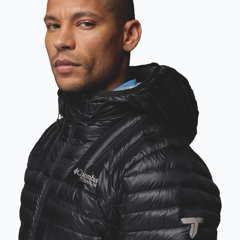 Férfi pehelykabát Columbia Endevour Mountain Down Hooded black 6