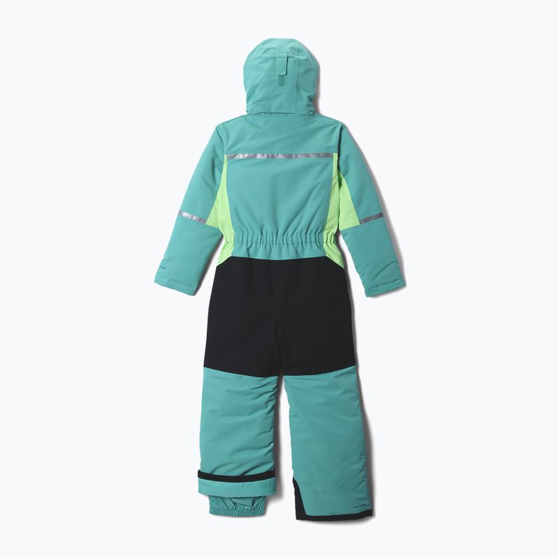 Gyerek síoverál Columbia Buga IV SUIT teal/black 2