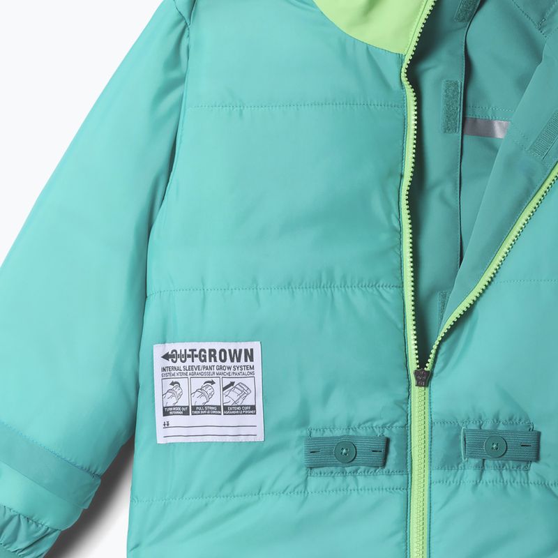 Gyerek síoverál Columbia Buga IV SUIT teal/black 3