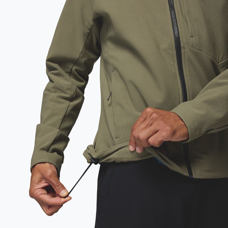 Férfi softshell dzseki Columbia Tennen Mountain Hooded Softshell stone green 11